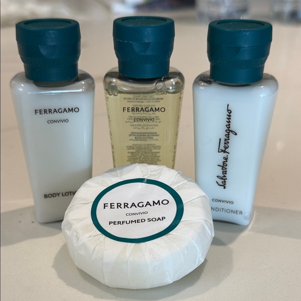 Salvatore Ferragamo Convivio Hair & Body Toiletries Set